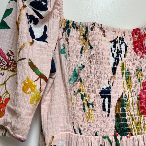 Tanya Taylor Floral bird floral dress Lucinda - Picture 4 of 4